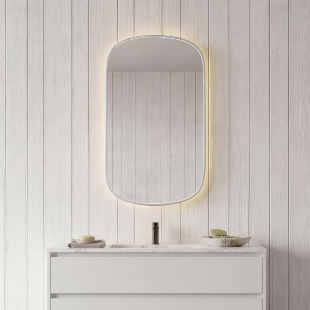 Bloom spejl 600x1000 mm Grå