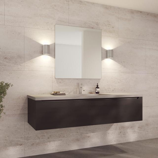Refine spejl 800x800 mm Alu