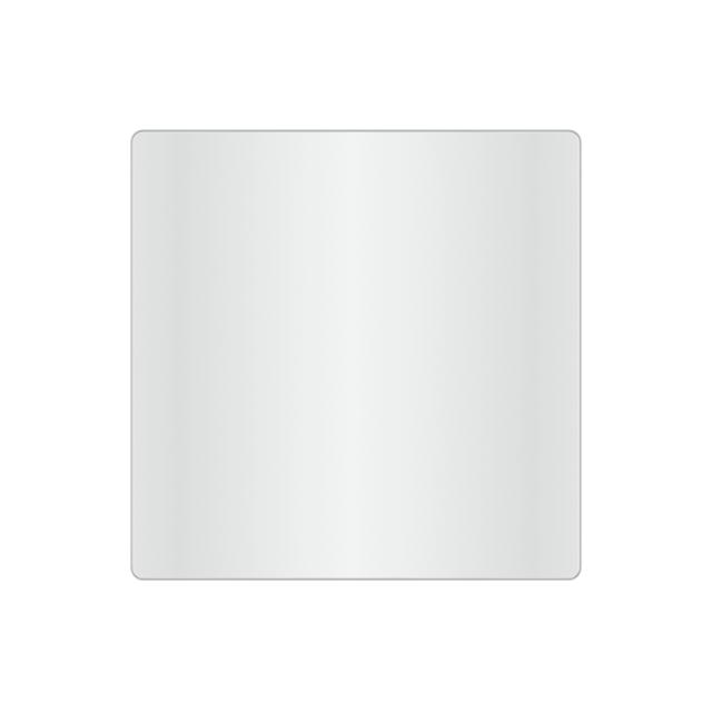 Refine spejl 800x800 mm Alu