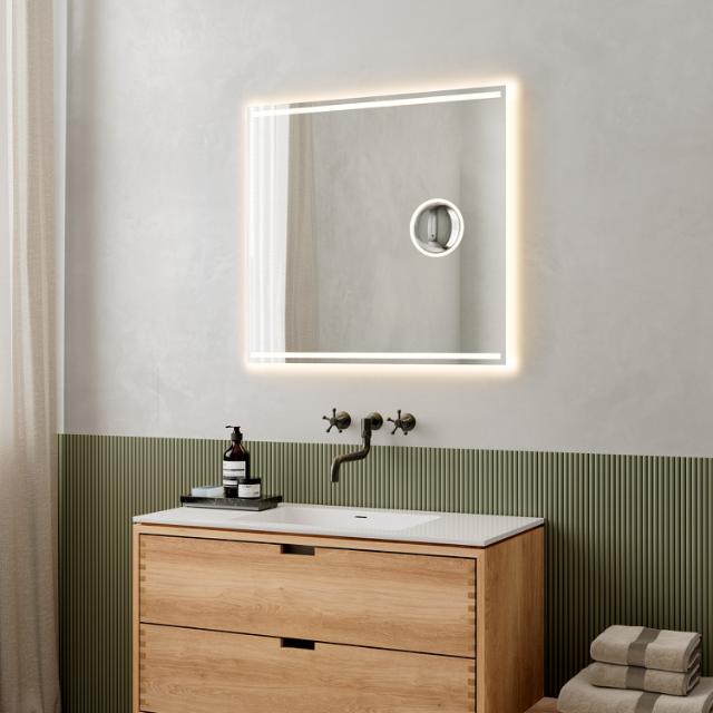 Focus spejl 800x750mm