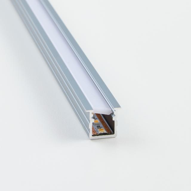 Sleek Indbygget LED Profil 1500 mm Iron Grey 2-kit
